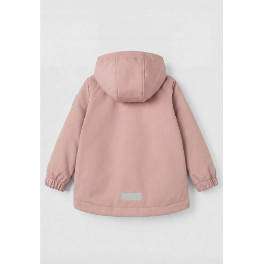 LFkids,  костюм софтшелл непромокаемый цвет розовый + серый