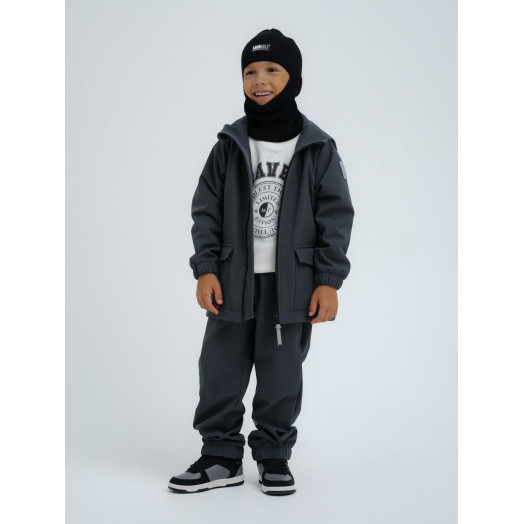 LFkids,  костюм софтшелл непромокаемый цвет графит