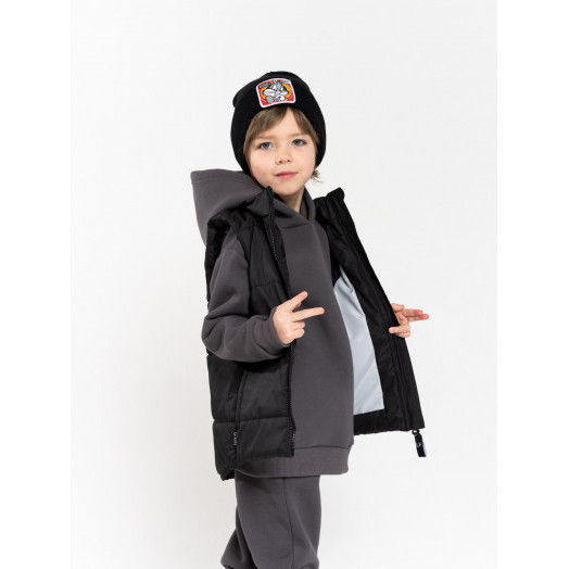 LF kids, жилет демисезонный, цвет черный LF kids, жилет демисезонный, цвет черный