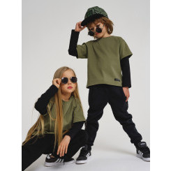 Лонгслив LF Kids, цвет хаки Лонгслив LF Kids, цвет хаки