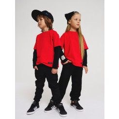 Лонгслив LF Kids, цвет красный Лонгслив LF Kids, цвет красный