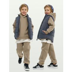 LF kids, жилет демисезонный, цвет графит (темно-серый) LF kids, жилет демисезонный, цвет графит (темно-серый)