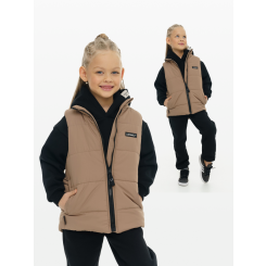 LF kids, жилет демисезонный, цвет бежевый LF kids, жилет демисезонный, цвет бежевый