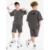 LF kids, костюм летний на подростка Цвет графит LF kids, костюм летний на подростка Цвет графит